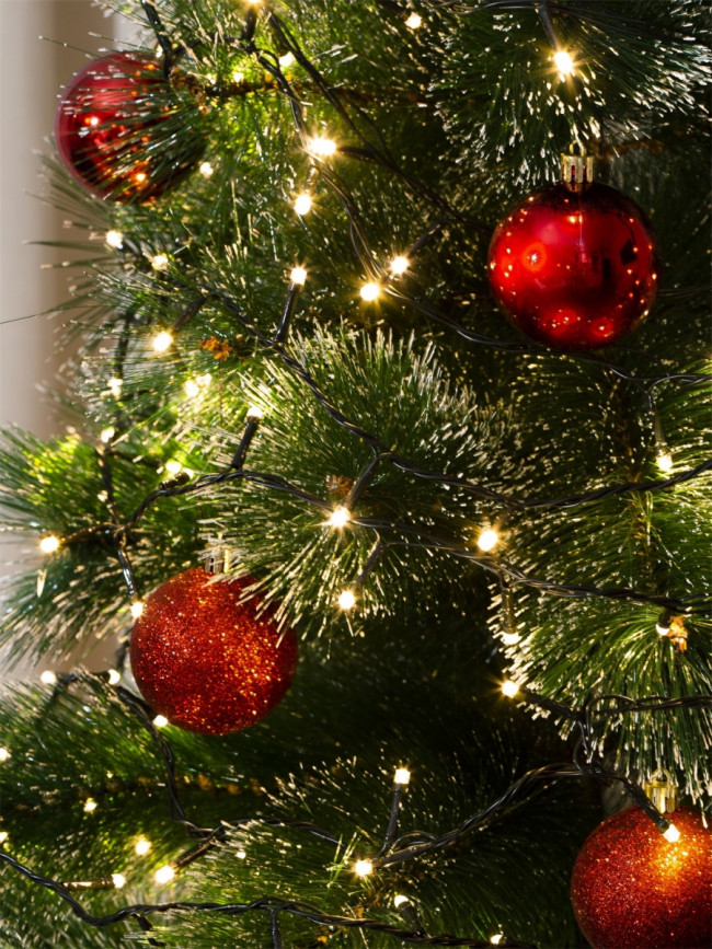 Гирлянда Гирлянда 200LED 220V, 8 режимов, 20 м, нить, мягкий белый