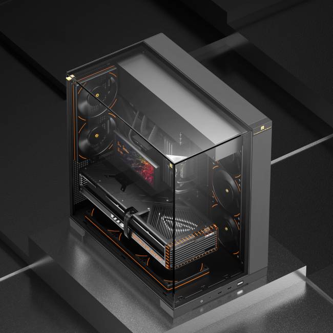 Корпус без блока питания Thermalright A70 Black — для бизнеса и офиса