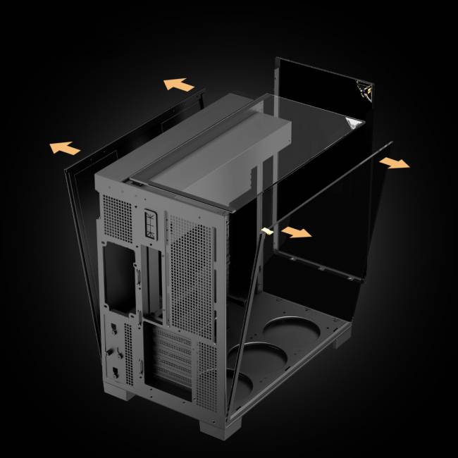 Корпус без блока питания Thermalright A70 Black — для бизнеса и офиса
