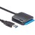 Кабель-адаптер USB3.0 ---SATA III 2.5/3,5"+SSD, VCOM <CU816> Кабель-адаптер VCOM USB 3.0 M/SATA III F (CU816) — для бизнеса и офиса