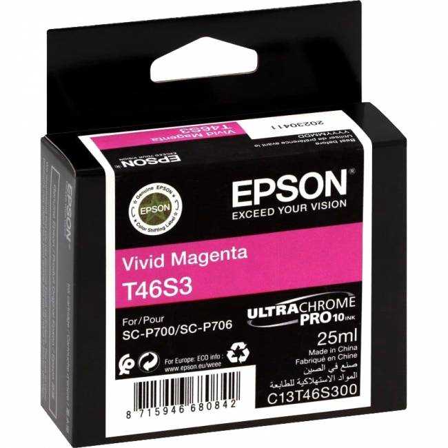 Картридж Epson T46S3 (C13T46S300) — для бизнеса и офиса