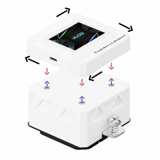 Водяное охлаждение для процессора Thermalright Frozen Warframe SE 360 ARGB V2 White — для бизнеса и офиса Водяное охлаждение для процессора Thermalright Frozen Warframe SE 360 ARGB V2 White — для бизнеса и офиса