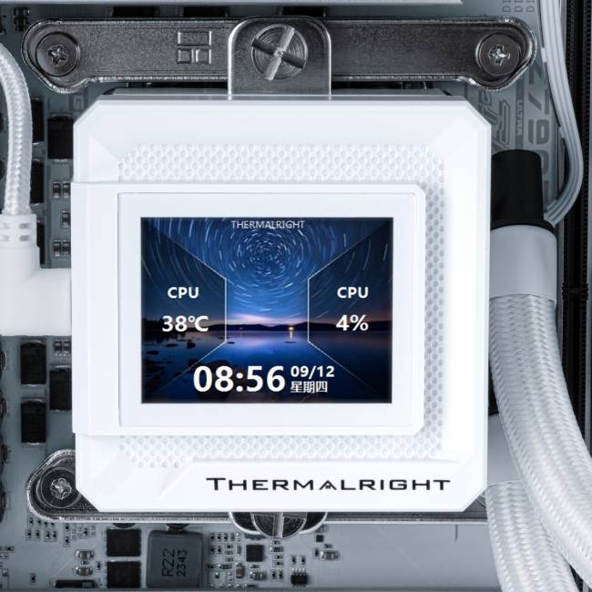 Водяное охлаждение для процессора Thermalright Frozen Warframe SE 360 ARGB V2 White — для бизнеса и офиса Водяное охлаждение для процессора Thermalright Frozen Warframe SE 360 ARGB V2 White — для бизнеса и офиса
