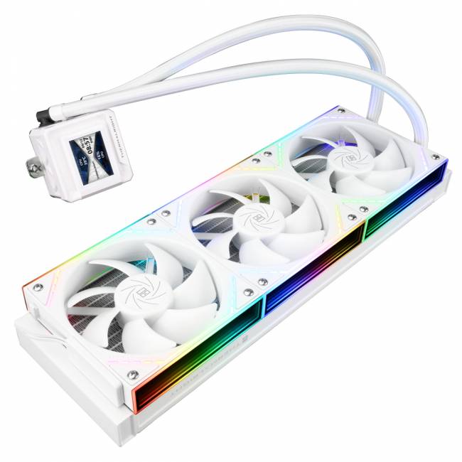 Водяное охлаждение для процессора Thermalright Frozen Warframe SE 360 ARGB V2 White — для бизнеса и офиса Водяное охлаждение для процессора Thermalright Frozen Warframe SE 360 ARGB V2 White — для бизнеса и офиса