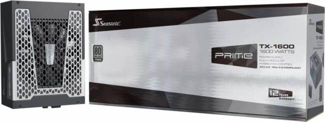 Блок питания Seasonic TX-1600 SSR-1600TR2 — для бизнеса и офиса
