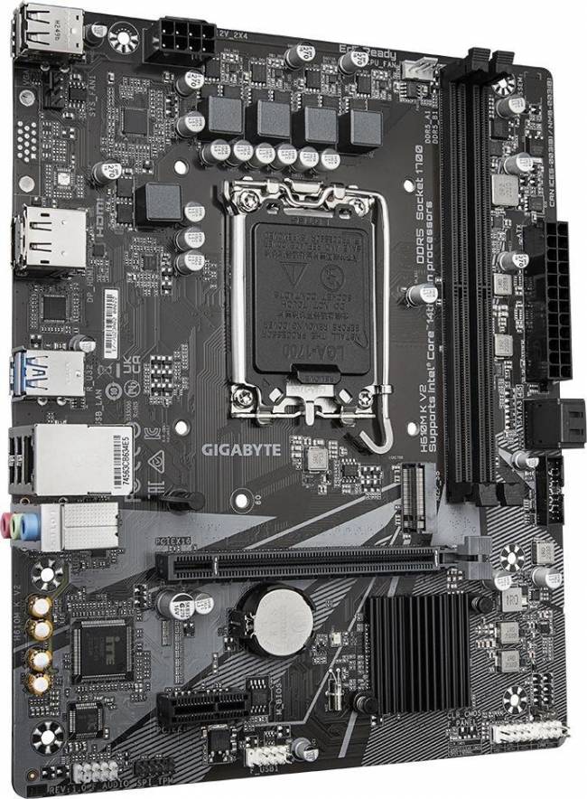 Материнская плата Gigabyte H610M K V2 — для бизнеса и офиса