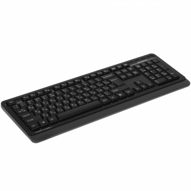 Клавиатура A4Tech Fstyler FKS10 черный/серый USB (FKS10 GREY) A4Tech FKS10 GREY — для бизнеса и офиса