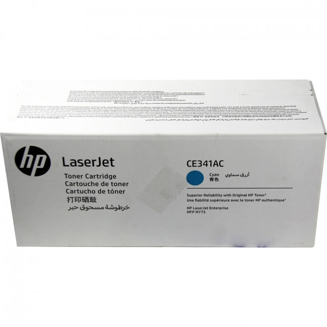Тонер-картридж HP 651A Cyan LaserJet Contract Toner Cartridge (CE341AC) — для бизнеса и офиса