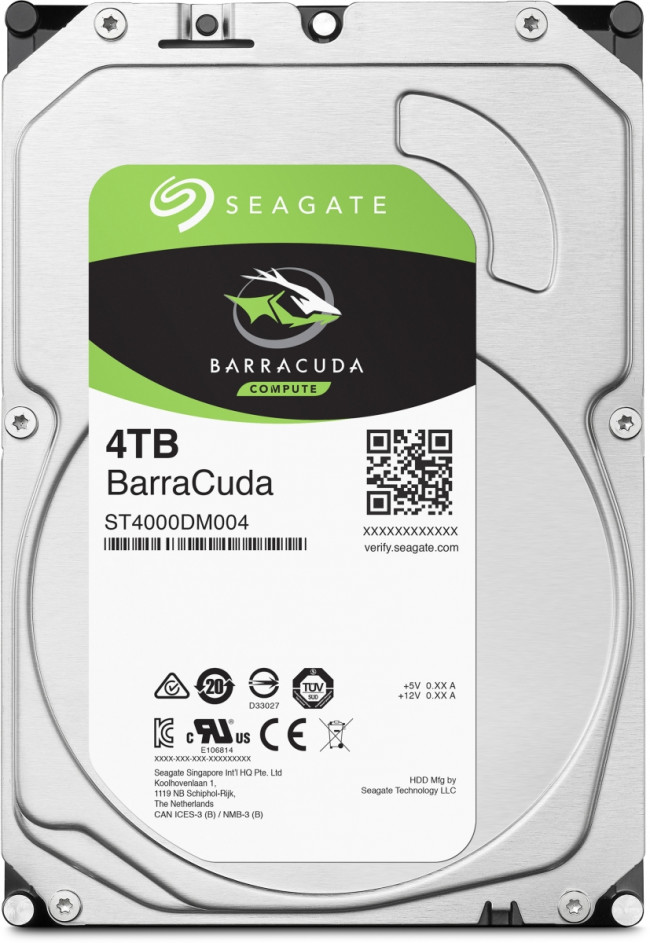 Жесткий диск Seagate BarraCuda Compute ST4000DM004 — для бизнеса и офиса
