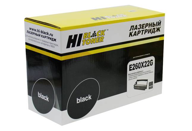 Драм-юнит Hi-Black (HB-E260X22G) для Lexmark E260/E360/E460, 30K — для бизнеса и офиса