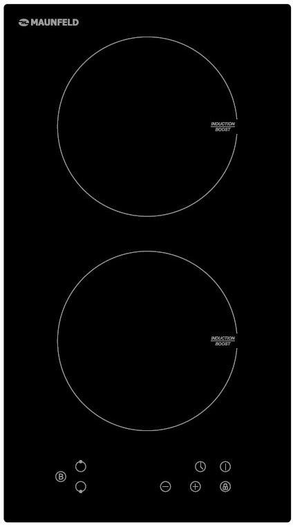 Индукционная домино MAUNFELD Maunfeld Light EVI.292-BK — для бизнеса и офиса