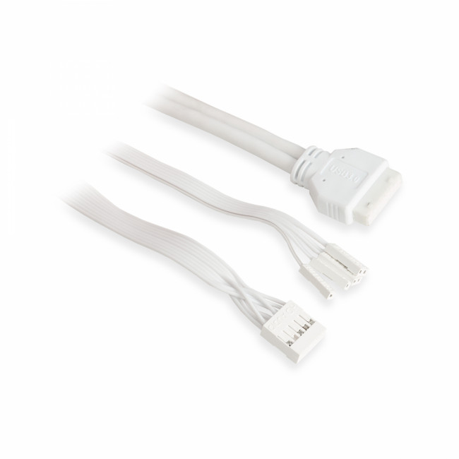 Корпус без блока питания HSPD F510-TGWH-ARGB — для бизнеса и офиса Корпус без блока питания HSPD F510-TGWH-ARGB — для бизнеса и офиса