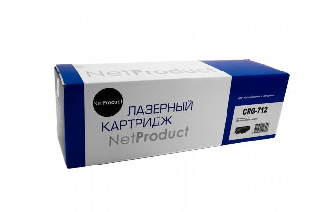 Картридж NetProduct (N-№712) для Canon LBP-3010/3100, 1,5K — для бизнеса и офиса