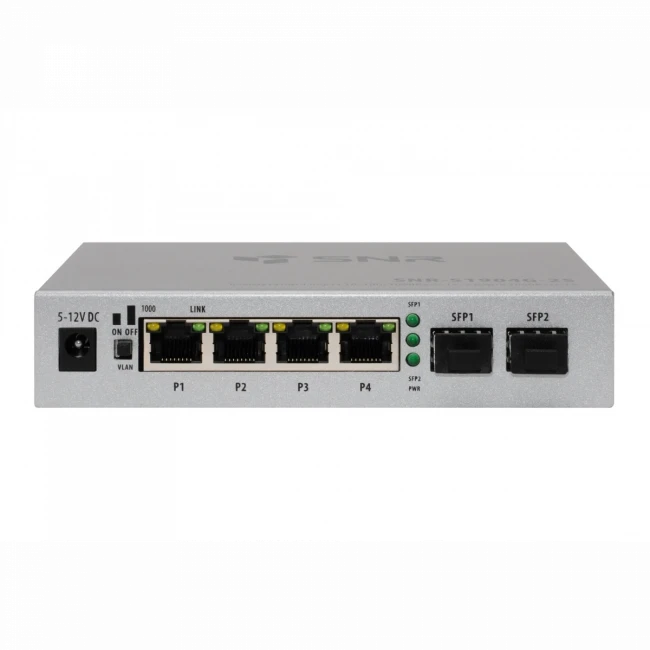 Коммутатор SNR SNR-S1904G-2S — для бизнеса и офиса Коммутатор SNR SNR-S1904G-2S — для бизнеса и офиса