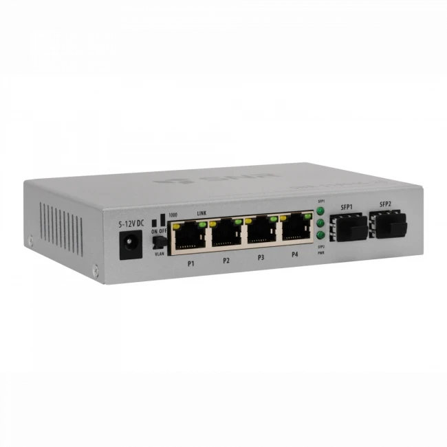 Коммутатор SNR SNR-S1904G-2S — для бизнеса и офиса Коммутатор SNR SNR-S1904G-2S — для бизнеса и офиса