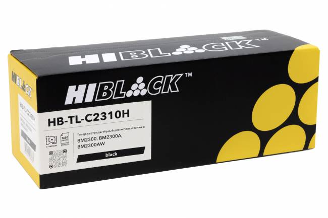 Картридж Hi-Black (HB-TL-C2310H) для Pantum BM2300/BM2300A/BM2300AW, 1,6K — для бизнеса и офиса