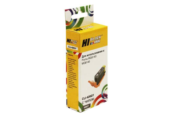 Картридж Hi-Black (HB-CLI-426GY) для Canon PIXMA MG6140/8140, GY — для бизнеса и офиса