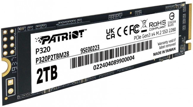 Накопитель SSD Patriot P320P2TBM28 — для бизнеса и офиса