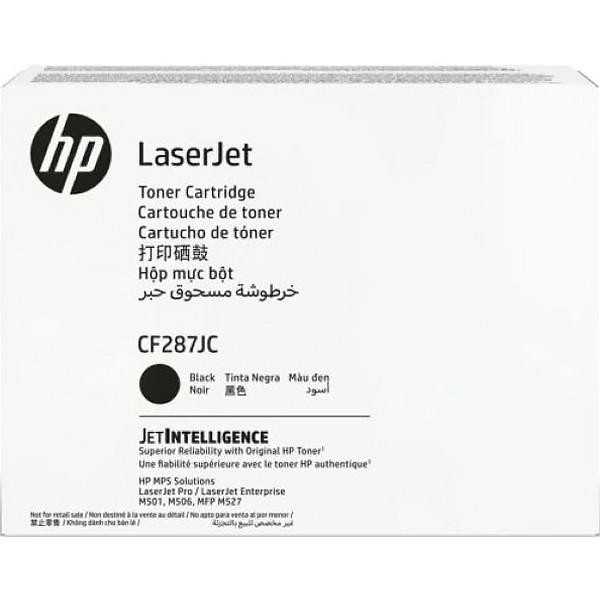 Тонер-картридж HP LaserJet CF287JC — для бизнеса и офиса
