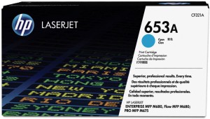 Тонер-картридж HP 653A Cyan LaserJet Print Cartridge (CF321A)