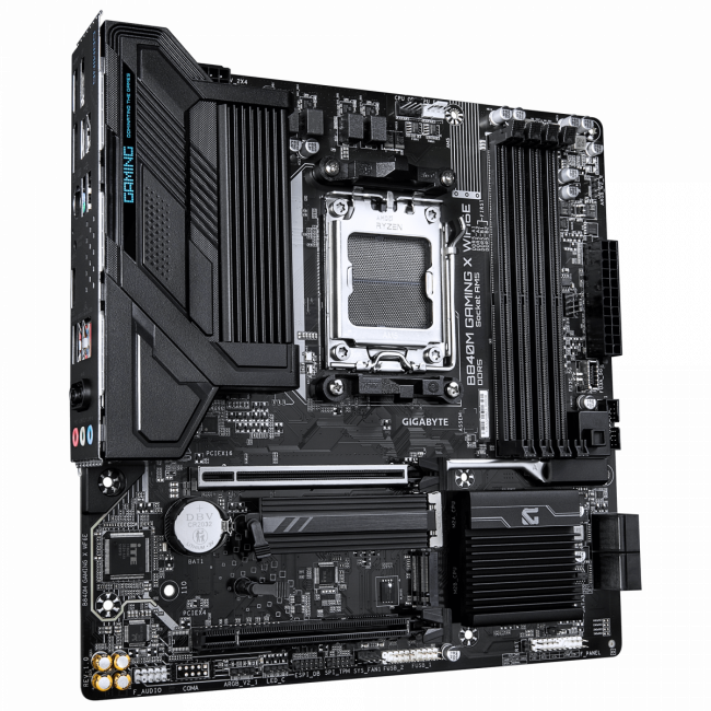 Материнская плата Gigabyte B840M GAMING X WF6E — для бизнеса и офиса Материнская плата Gigabyte B840M GAMING X WF6E — для бизнеса и офиса