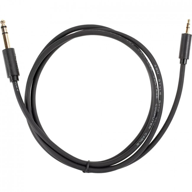 Кабель-адаптер  3.5ST(M)/6.35 ST(M), 1.5м, Telecom PRO <TAV6165-1.5M> Адаптер-переходник Telecom jack 6.35 mm M/Jack 3.5 mm M (TAV6165-1.5M)