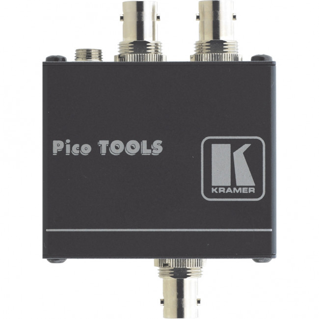 Усилитель-распределитель 1:2 HD-SDI 12G; поддержка 4K60 4:2:2 30 бит/пиксель [10-80440090] Kramer VM-2UX — для бизнеса и офиса