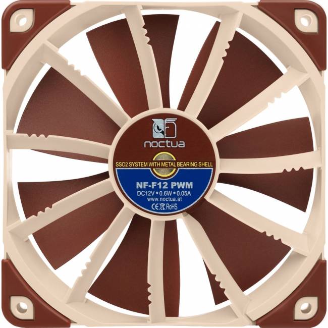 Кулер для корпуса Noctua NF-F12 PWM — для бизнеса и офиса