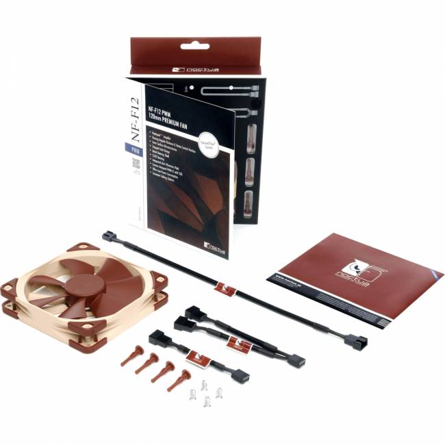 Кулер для корпуса Noctua NF-F12 PWM — для бизнеса и офиса
