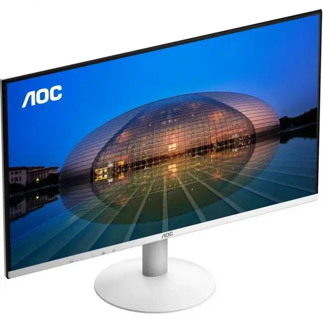 Монитор AOC 24B30H3/BW 23.8'', 1920x1080, IPS, 120hz, 20M:1, 300cd, 4ms, VGA, HDMI 1.4, VESA, 3Y, White AOC 24B30H3 — для бизнеса и офиса