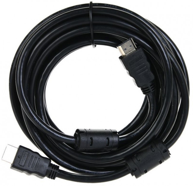 Кабель HDMI-19M --- HDMI-19M ver 2.0+3D/Ethernet,2 фильтра 7.5m Telecom <TCG200F-7.5M> Telecom HDMI (m) - HDMI (m) 7.5м — для бизнеса и офиса