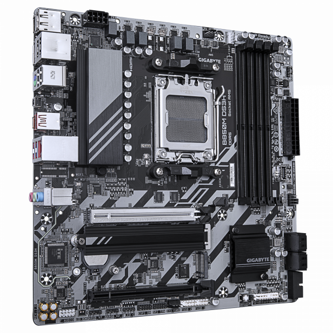 Материнская плата GIGABYTE B850M DS3H — для бизнеса и офиса
