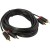 Кабель Vention аудио 2RCA M/2RCA M - 3м Чёрный Кабель Vention 2RCA(m)/2RCA(m) - 3 м (BCMBI)