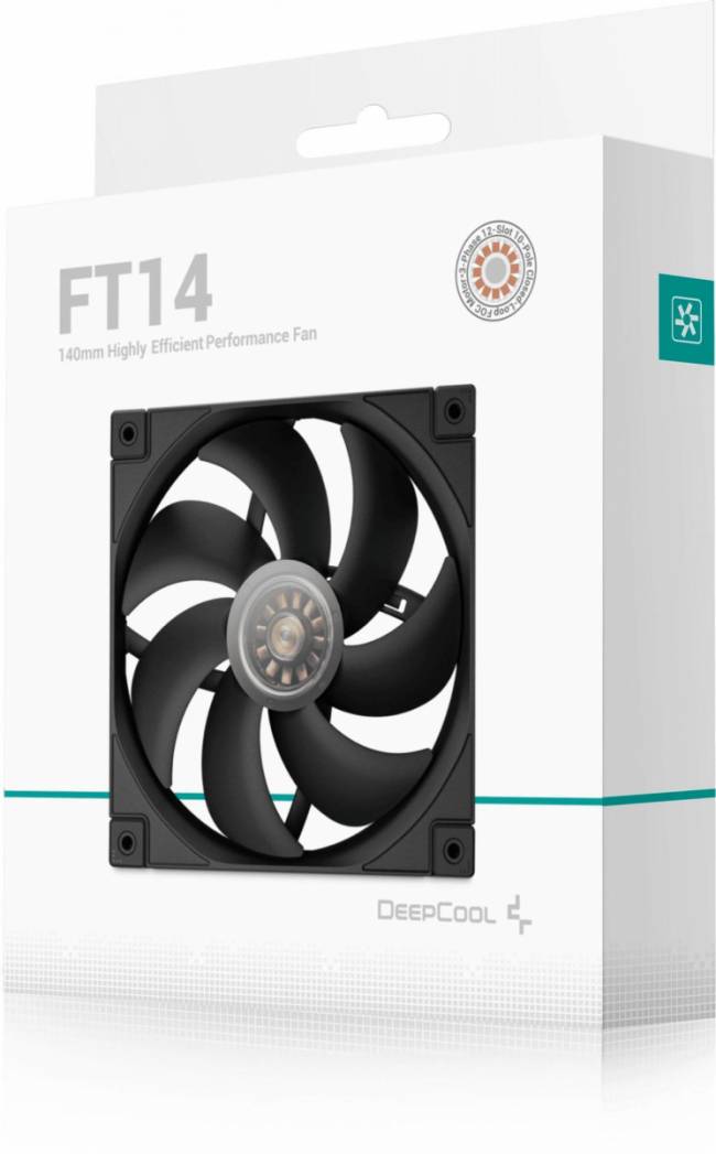 Вентилятор для корпуса Deepcool R-FT14-BKWPN1-G — для бизнеса и офиса