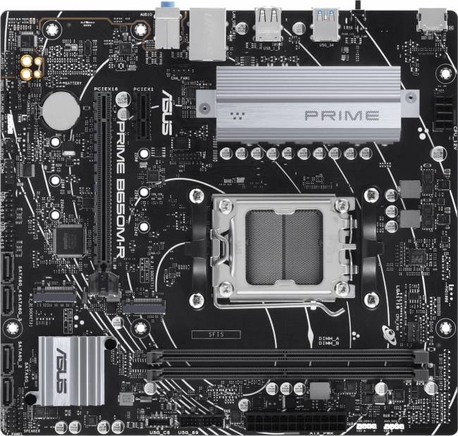 Материнская плата ASUS PRIME B650M-R — для бизнеса и офиса
