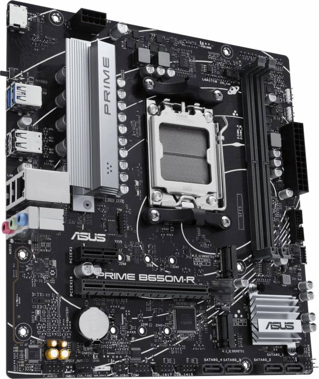 Материнская плата ASUS PRIME B650M-R — для бизнеса и офиса