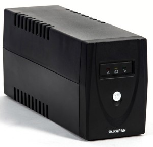 739 RAPAN-UPS 600 источник питания 220 В 600ВА/350Вт меандр с АКБ 7 Ач интерактивный Бастион RAPAN-UPS 600