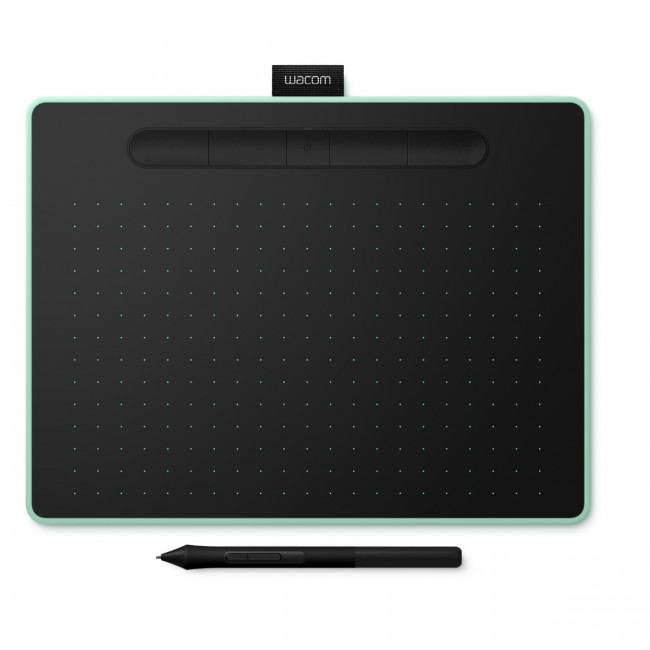 Графический планшет Wacom Intuos M Bluetooth Pistachio — для бизнеса и офиса