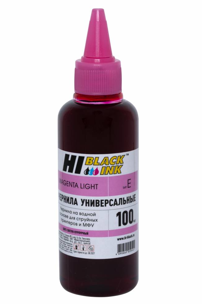 Чернила Hi-Black Универсальные для Epson (Тип E-V1), ML, 0,1 л. — для бизнеса и офиса
