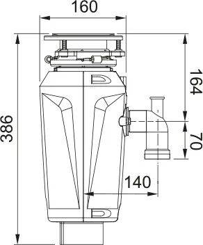 Franke SLIM 100 Franke 134.0715.095 — для бизнеса и офиса