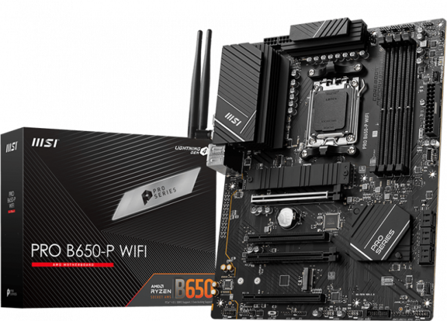 Материнская плата MSI PRO B650-P WIFI — для бизнеса и офиса
