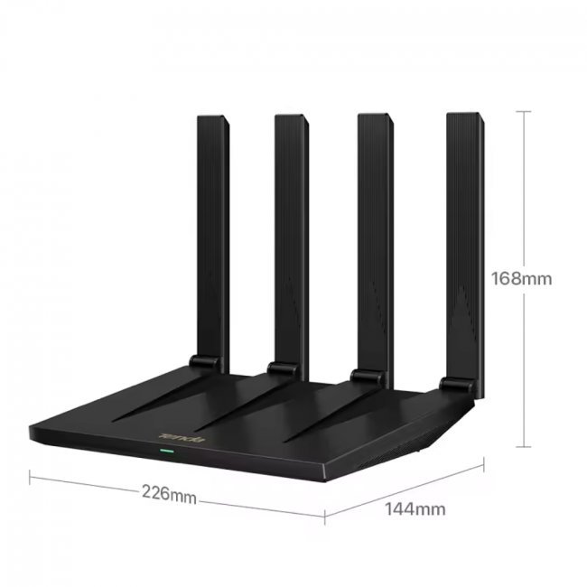 Двухдиапазонный гигабитный Wi-Fi 6 роутер Tenda AX12 Pro — для бизнеса и офиса