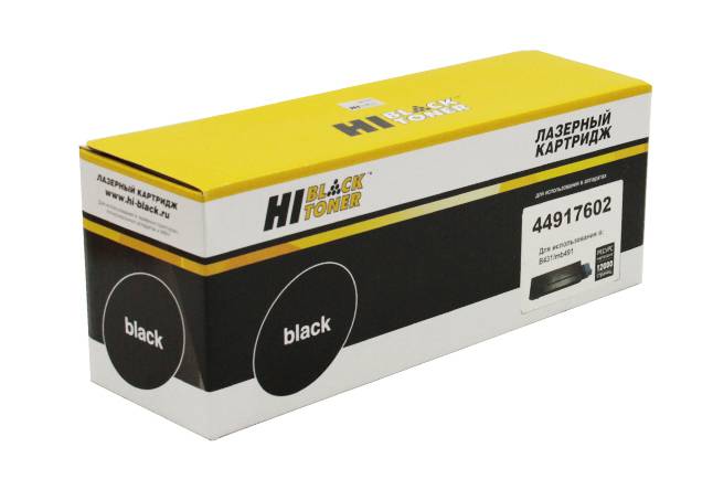 Тонер-картридж Hi-Black (HB-44917602) для OKI B431/MB491/MB461/MB471, 12K — для бизнеса и офиса