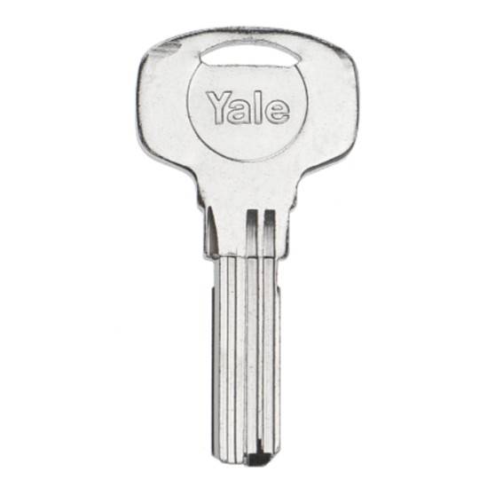 Заготовка вертикального ключа YALE-2 3 паза 27,5*8,8*2,8 мм КНР — для бизнеса и офиса Заготовка вертикального ключа YALE-2 3 паза 27,5*8,8*2,8 мм КНР — для бизнеса и офиса
