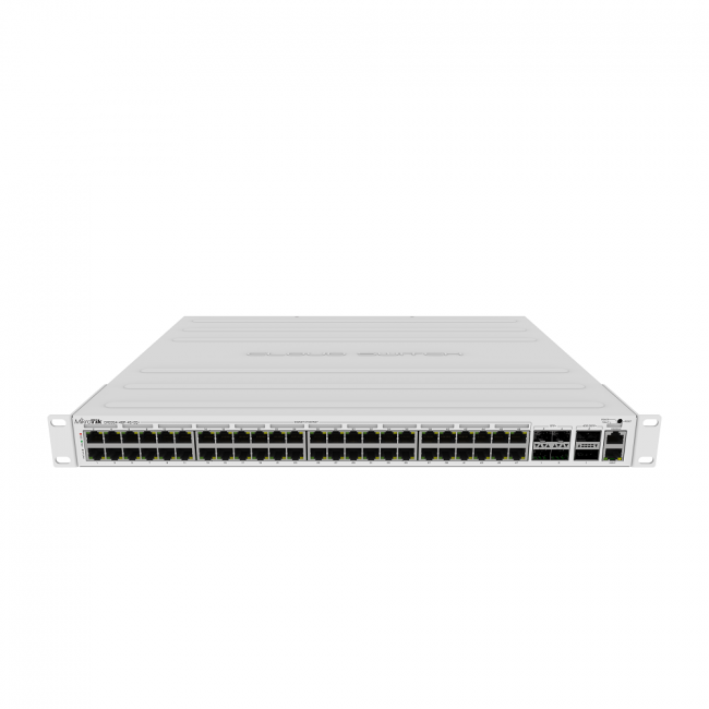 Коммутатор Mikrotik CRS354-48P-4S+2Q+RM — для бизнеса и офиса Коммутатор Mikrotik CRS354-48P-4S+2Q+RM — для бизнеса и офиса