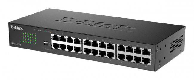 Коммутатор D-Link DGS-1024D/J1A — для бизнеса и офиса Коммутатор D-Link DGS-1024D/J1A — для бизнеса и офиса