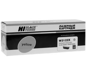 Картридж Hi-Black (HB-W2122X) для HP CLJ Enterprise M554dn/555DN/555x/578f/578DN, Y, 10K, б/ч П/У