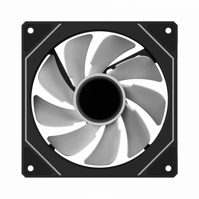 Кулер для корпуса Ocypus Gamma-F12-BK1AM01X-GL — для бизнеса и офиса Кулер для корпуса Ocypus Gamma-F12-BK1AM01X-GL — для бизнеса и офиса