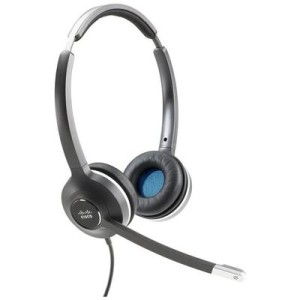Гарнитура телефонная проводная Cisco Headset 532 Wired Dual + USBA Headset Adapter Гарнитура телефонная проводная Cisco Headset 532 Wired Dual + USBA Headset Adapter