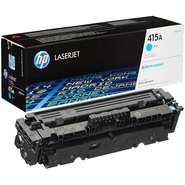 Тонер-картридж HP 415A Cyan Original LaserJet Toner Cartridge (W2031A) — для бизнеса и офиса